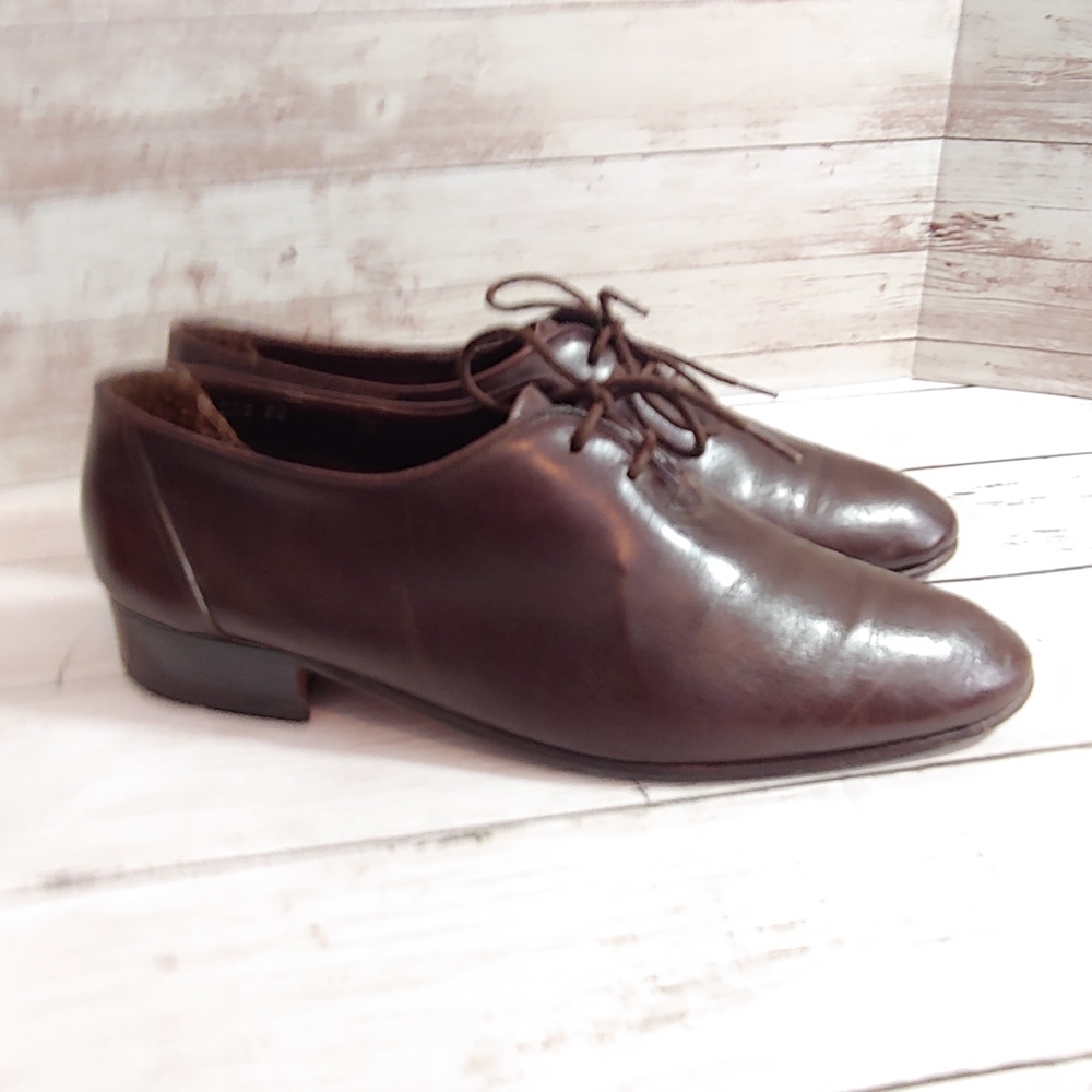 Christian Dior Brown leather oxfords - Picture 12 of 15